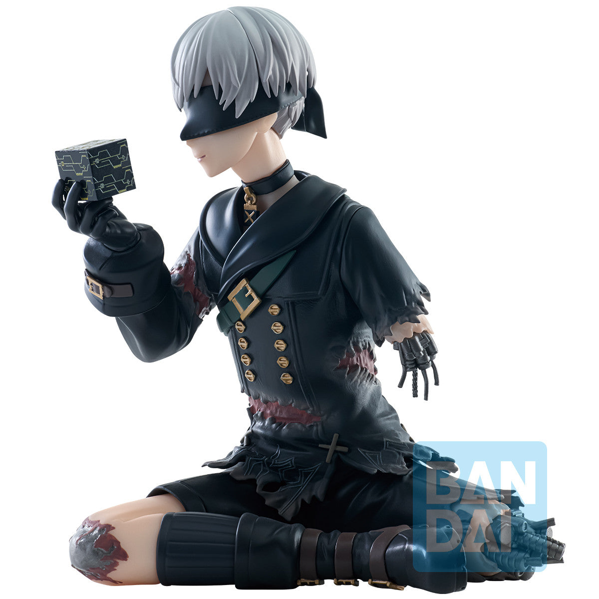 68970 - NIER AUTOMATA - ICHIBANSHO FIGURE FROM ICHIBANSHO - NIER AUTOMATA VER1. 1A (FOR THE GLORY OF MANKIND) - 9S - STATUA 10CM
