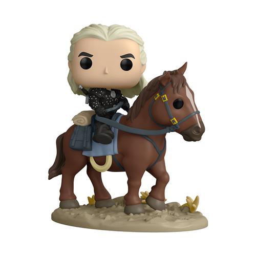 THE WITCHER - POP FUNKO VINYL FIGURE RIDE SUPER DELUXE 108 GERALT ON ROACH