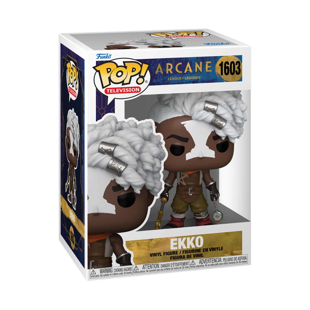 ARCANE: LEAGUE OF LEGENDS - POP FUNKO VINYL FIGURE 1603 EKKO 9CM