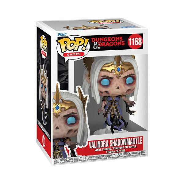DUNGEONS & DRAGONS S3 - POP FUNKO VINYL FIGURE 1168 VALINDRA SHADOWMANTLE 9CM
