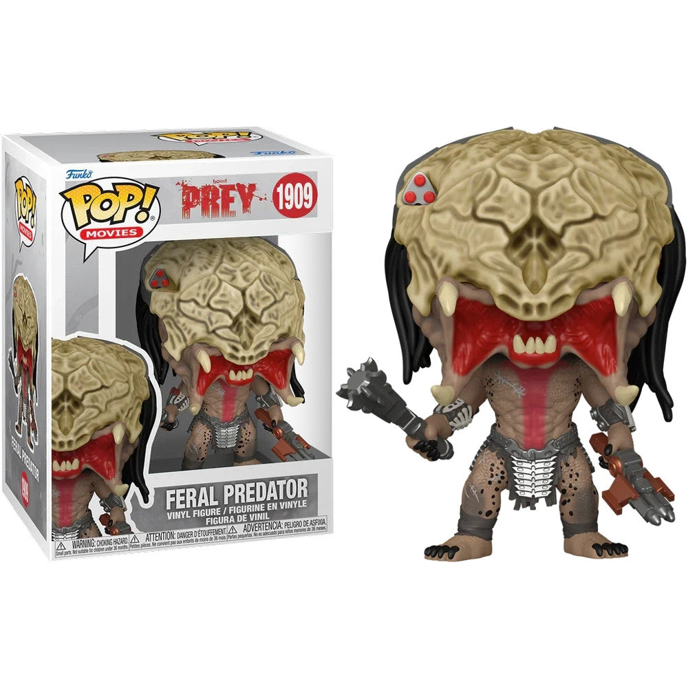 PREY - POP FUNKO VINYL FIGURE 1909 FERAL PREDATOR 9CM