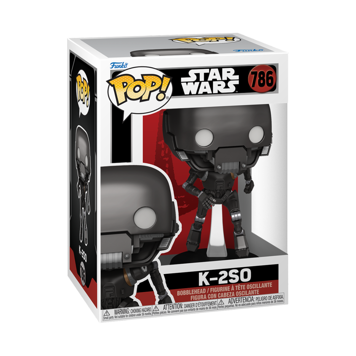 STAR WARS: ANDOR - POP FUNKO VINYL FIGURE 786 K2SO 9CM