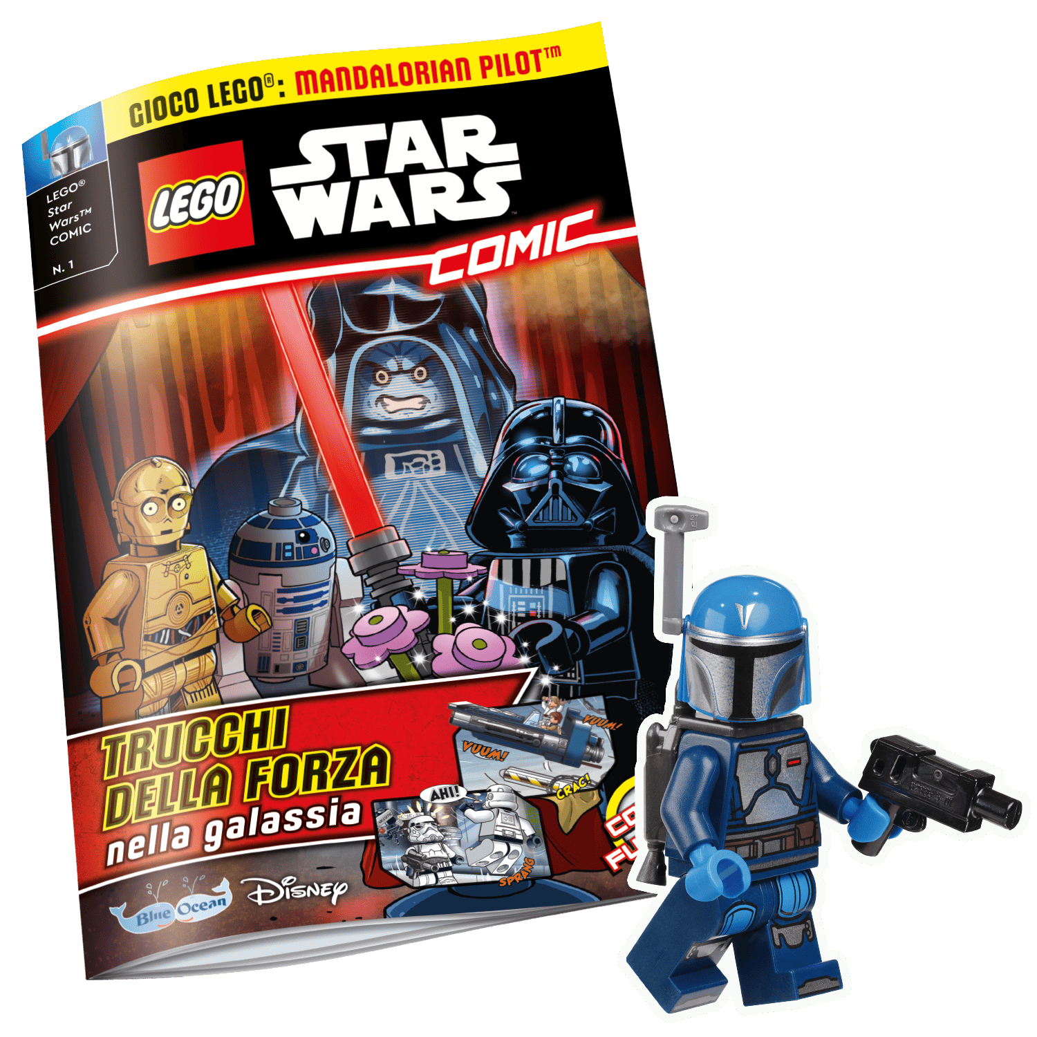 LEGO STAR WARS COMIC N.1 - MANDALORIAN PILOT