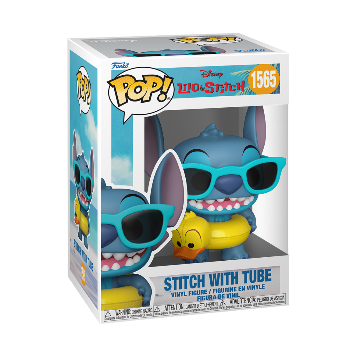 DISNEY: LILO & STITCH - POP FUNKO VINYL FIGURE 1565 TUBER STITCH 9CM