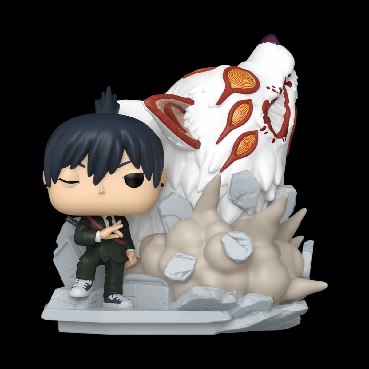 CHAINSAW MAN - POP FUNKO MOVIE MOMENT VINYL FIGURE 1972 AKI (FOX DEVIL) 9CM