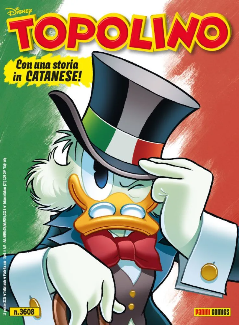 TOPOLINO 3608 - VERSIONE SICILIA