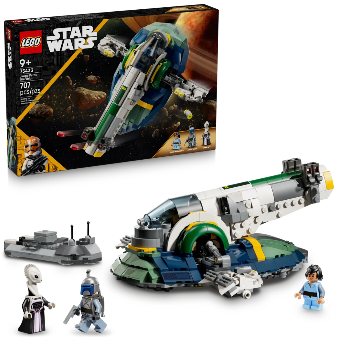 75433 - STAR WARS - ASTRONAVE DI JANGO FETT