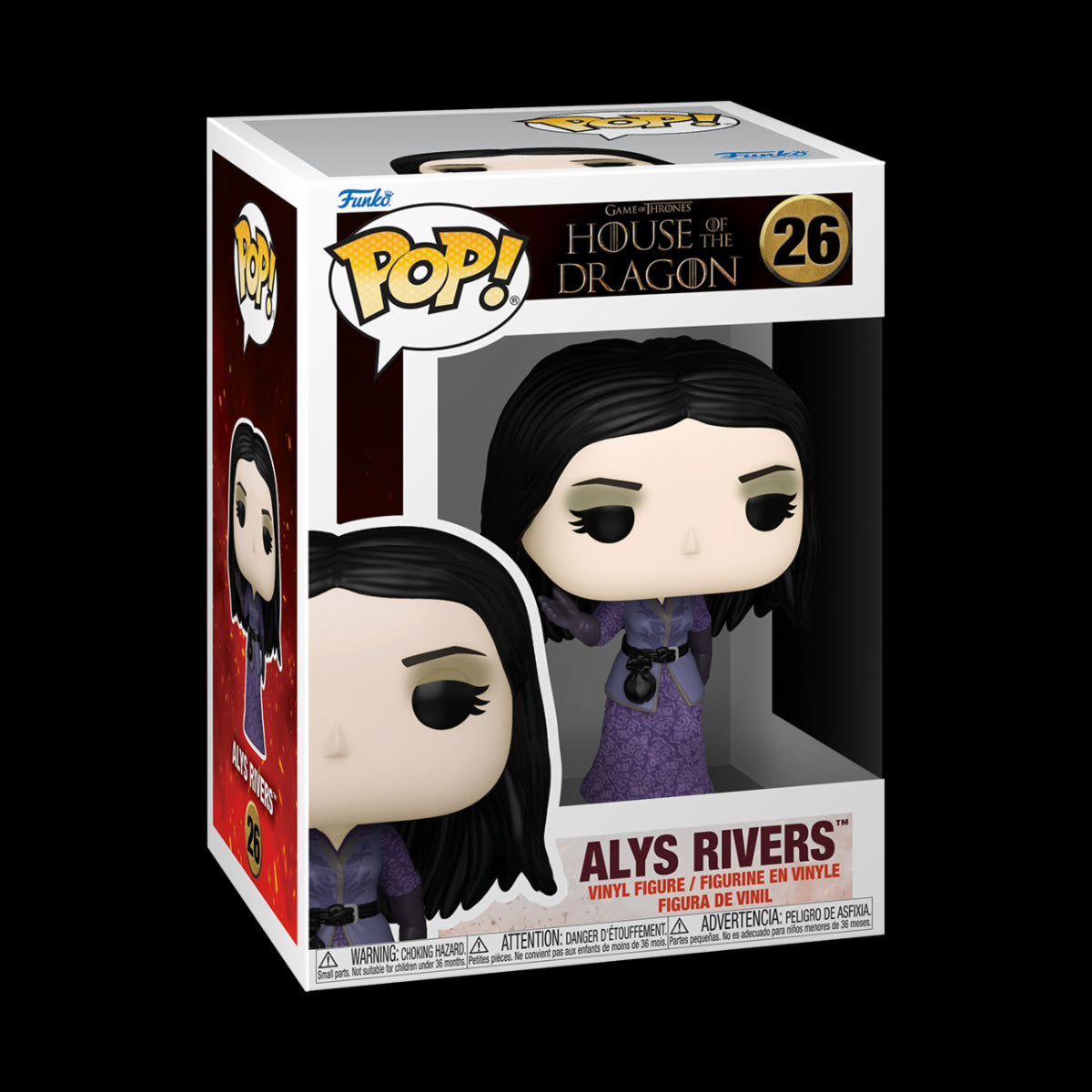 GAME OF THRONES: HOUSE OF THE DRAGON - POP FUNKO VINYL FIGURE 26 ALYS RIVERS 9CM