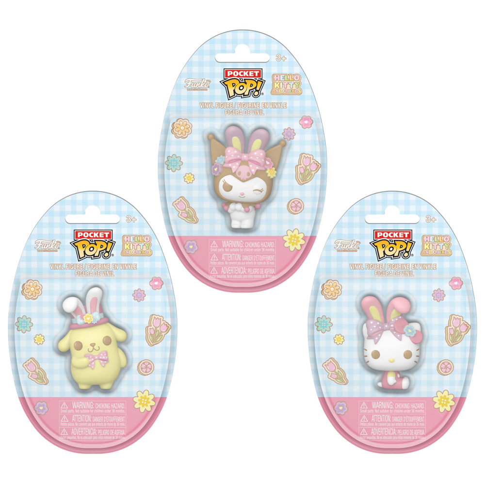 EASTER 2026 - POCKET POP FUNKO VINYL FIGURE - SANRIO SPRING 16PZ DISPLAY