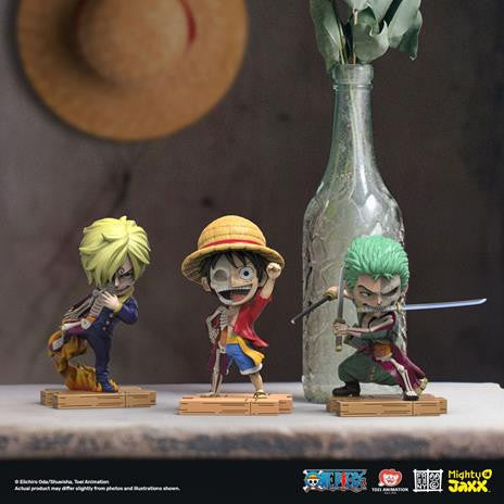 ONE PIECE - FREENY'S HIDDEN DISSECTIBLES: SERIES 1 TRIPLE PACK - LUFFY, ZORO, SANJI