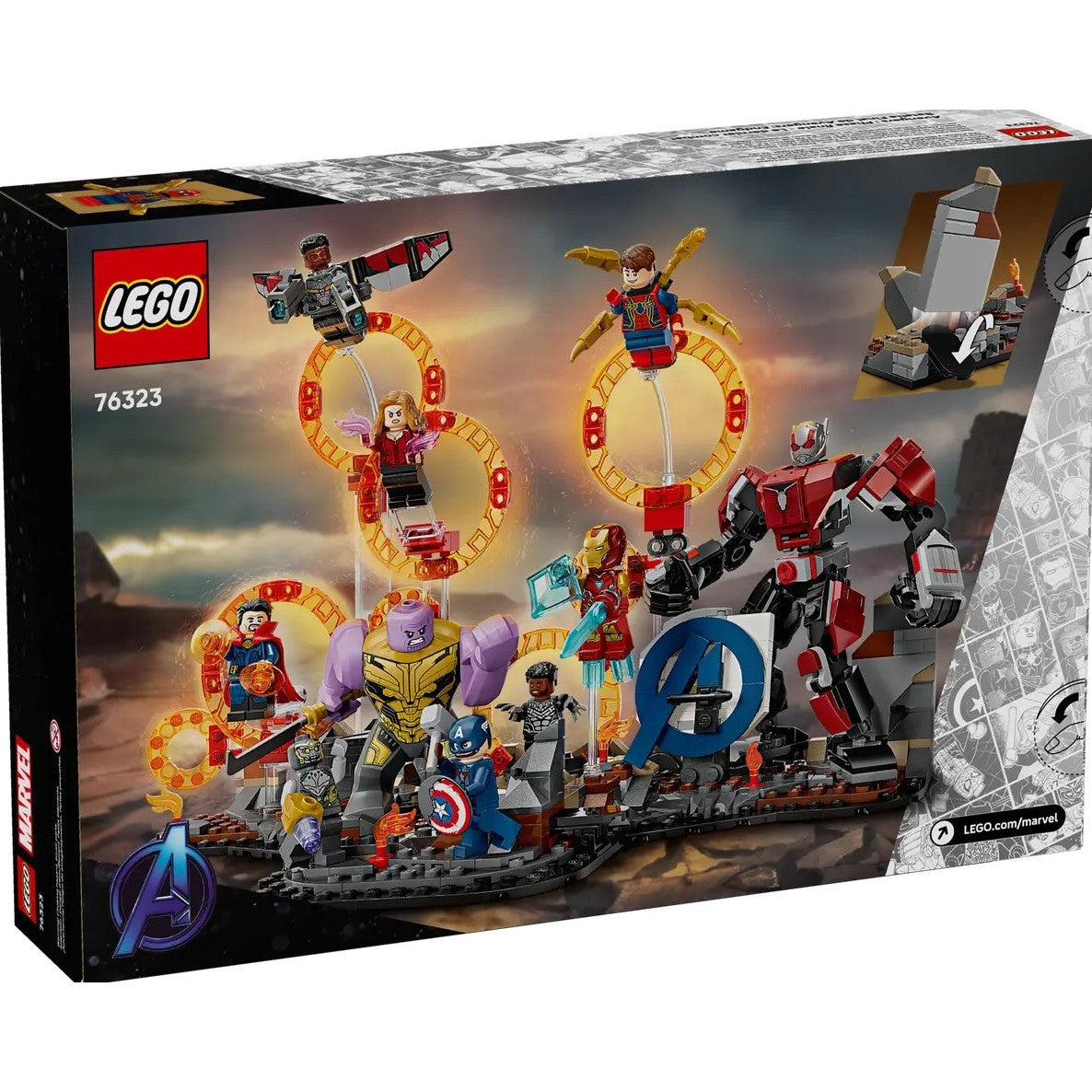 76323 - SUPER HEROES MARVEL - AVENGERS: ENDGAME LA BATTAGLIA FINALE