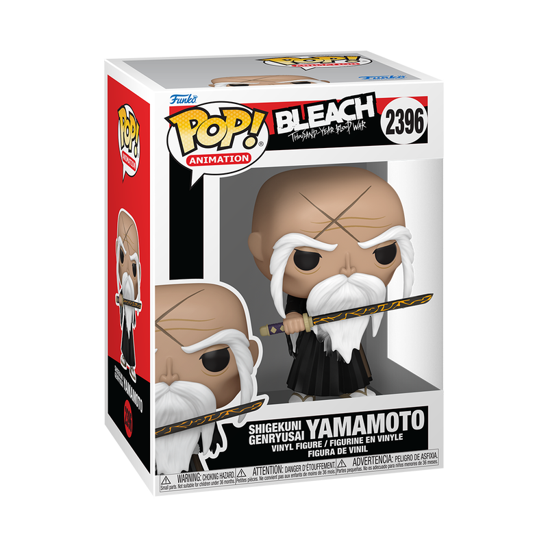 BLEACH TYBW S1 - POP FUNKO VINYL FIGURE 2396 GENRYUSAI SHIGEKUNI YAMAMOTO 9CM