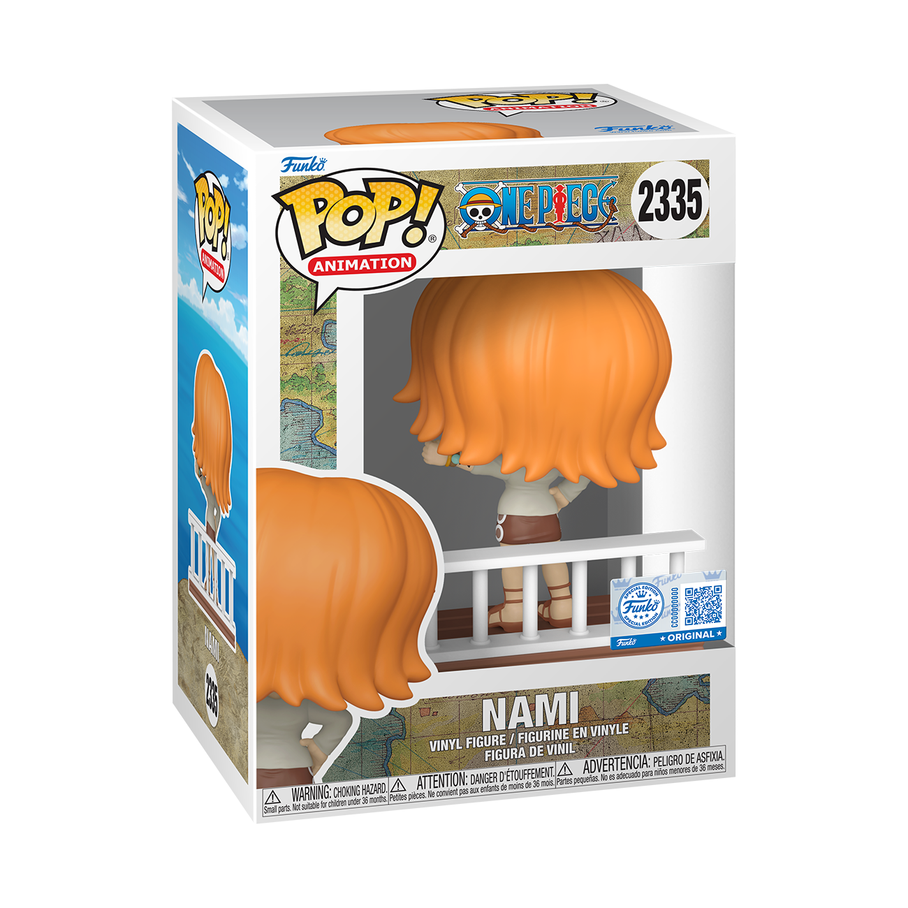 ONE PIECE SHIP- POP FUNKO VINYL FIGURE - NAMI 9CM FUNSIDE EXCL
