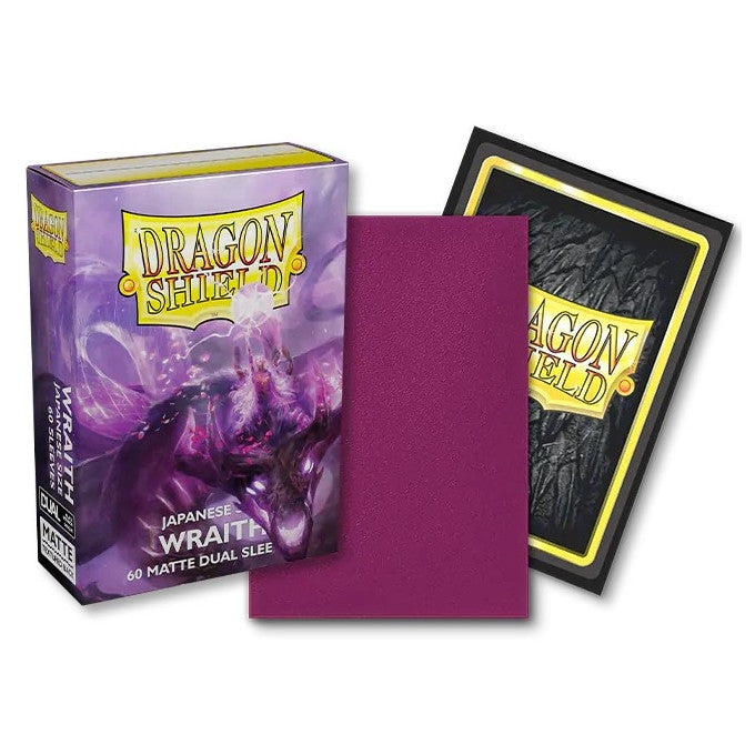 AT-15156 - 60 JAPANESE SIZE MATTE DUAL SLEEVES - WRAITH