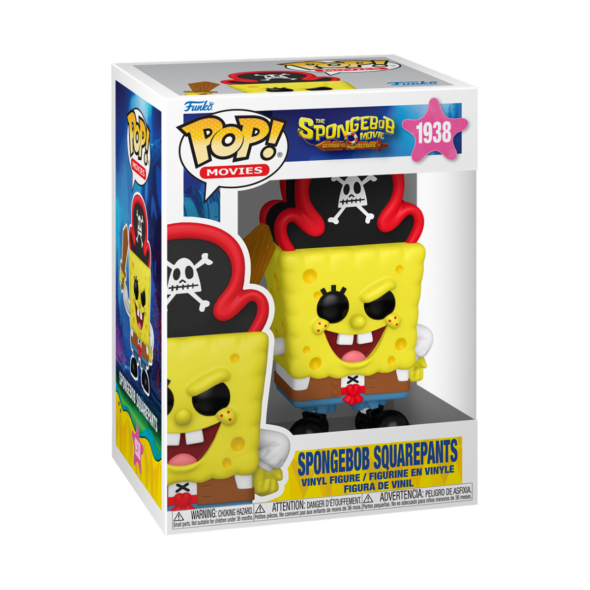SPONGEBOB - POP FUNKO VINYL FIGURE 1938 SPONGEBOB SQUAREPANTS 9CM