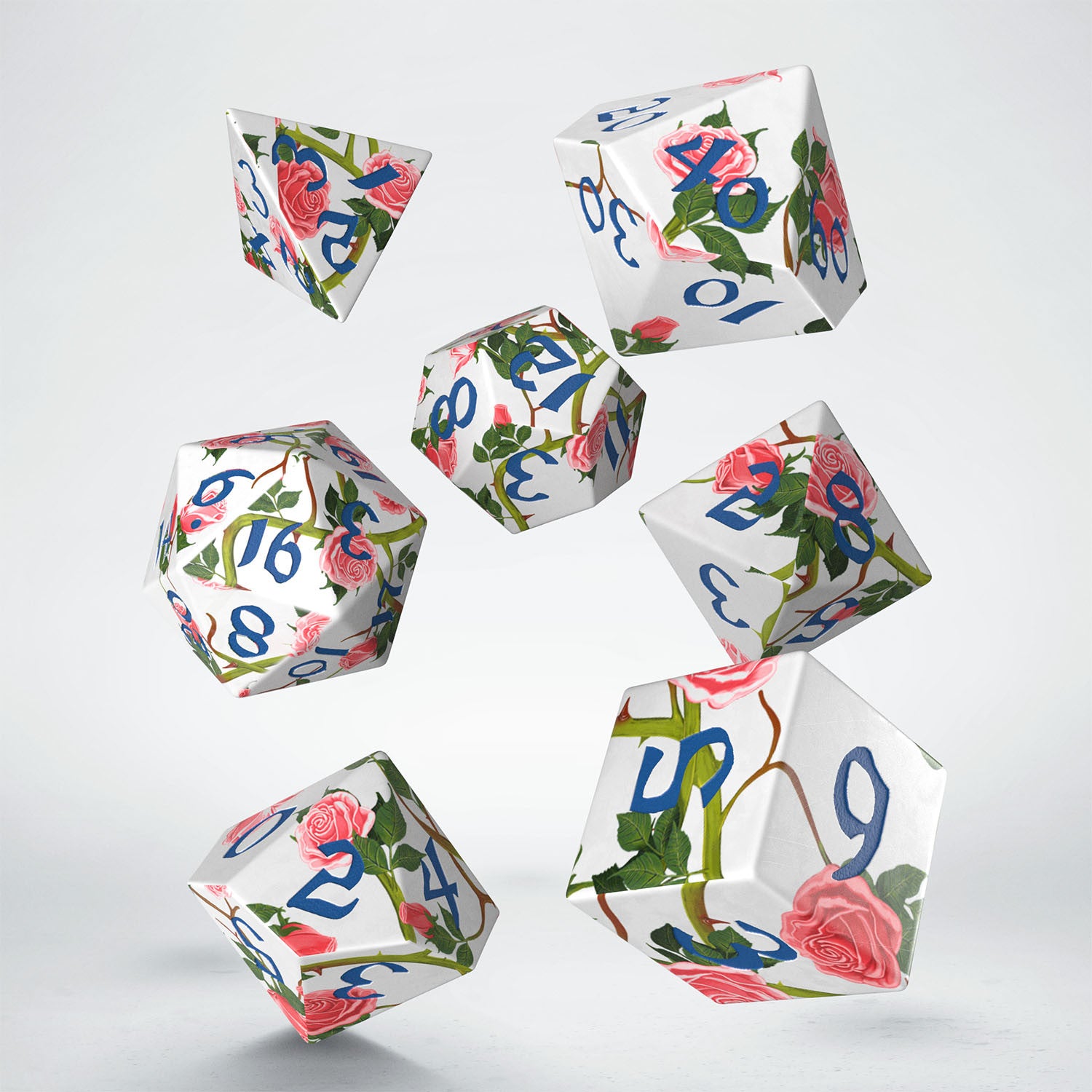 SWSPROSE - FULL ART DICE SET: ROSES
