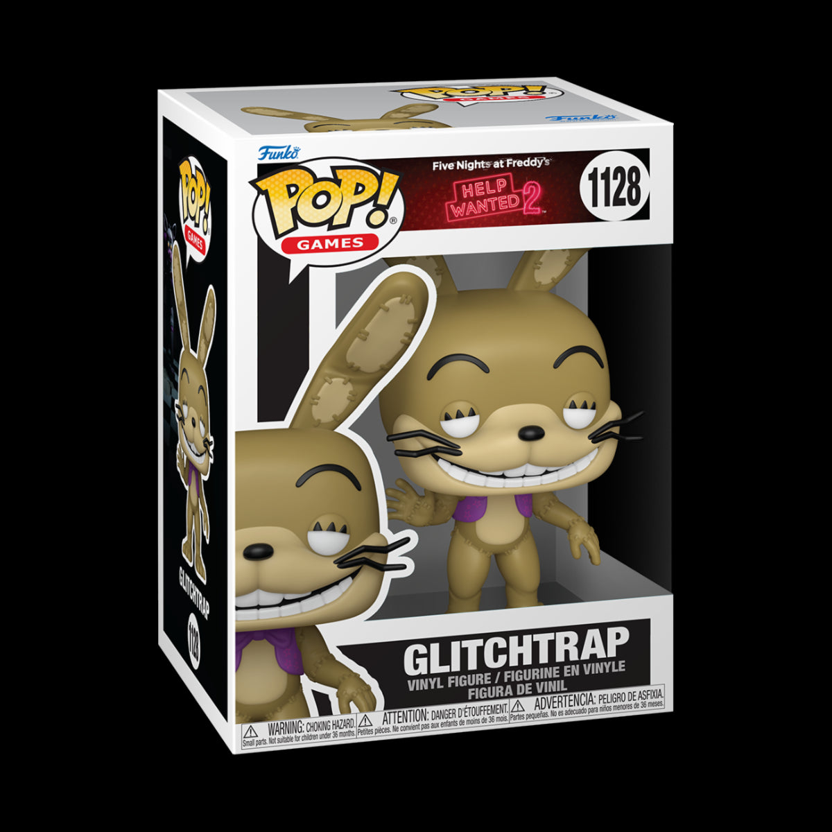 FIVE NIGHTS AT FREDDY'S: HELP WANTED 2 - POP FUNKO VINYL FIGURE 1128 GLITCHTRAP 9CM