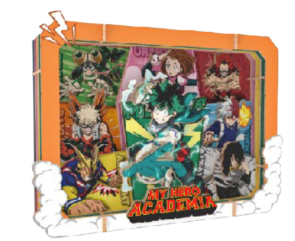 MY HERO ACADEMIA - WOODEN GALLERY - L - U.A. HIGH SCHOOL