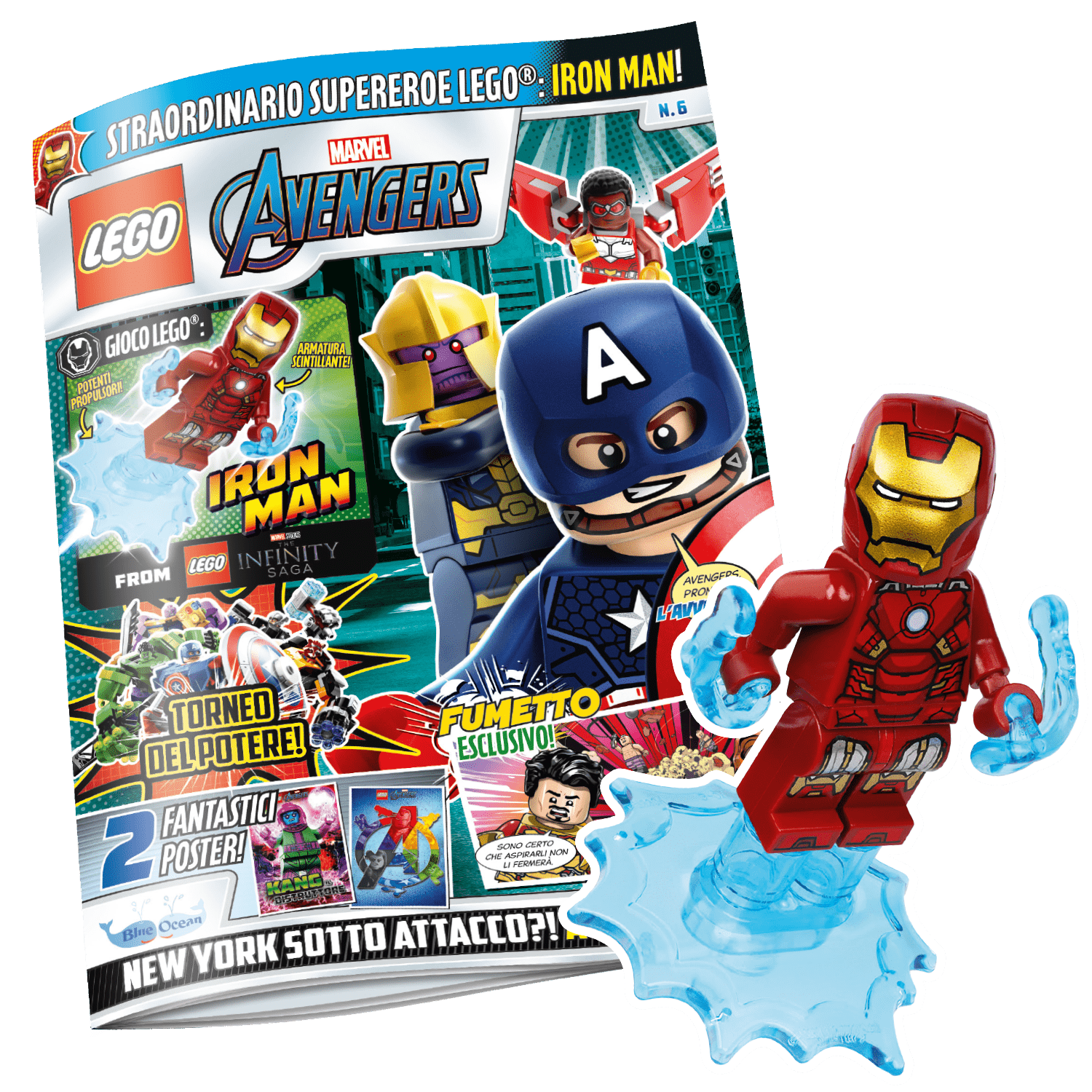 LEGO AVENGERS N.6 - IRON MAN
