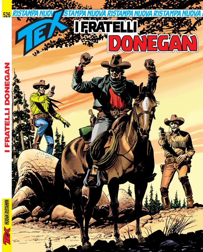 TEX NUOVA RISTAMPA 526 - I FRATELLI DONEGAN