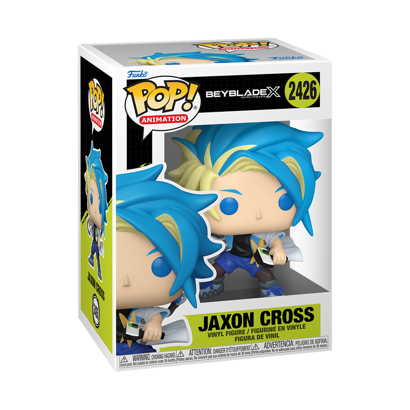 BEYBLADE X - POP FUNKO VINYL FIGURE 2426 JAXON CROSS (ASSORTMENT 6PZ) 9CM