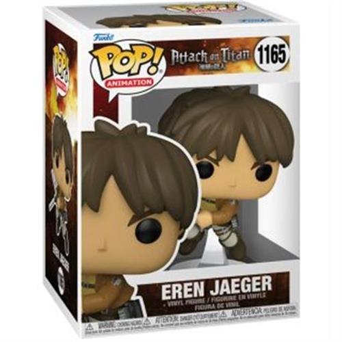 ATTACK ON TITAN - POP FUNKO VINYL FIGURE 1165 EREN JAEGER 9CM