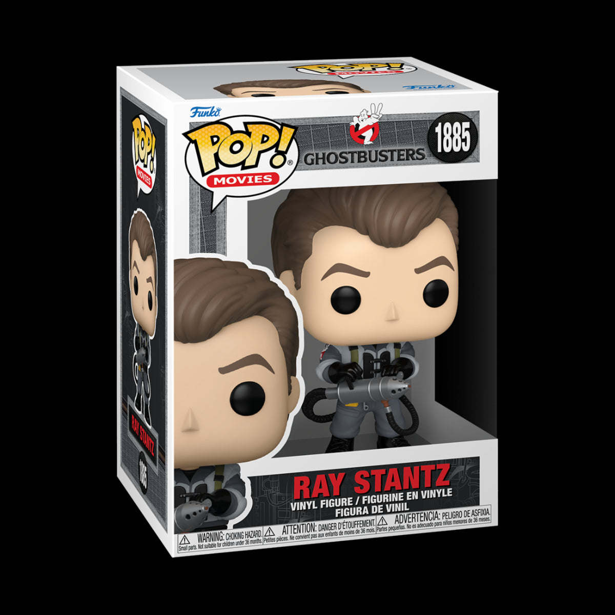 GHOSTBUSTERS - POP FUNKO VINYL FIGURE 1885 RAY STANTZ 9CM