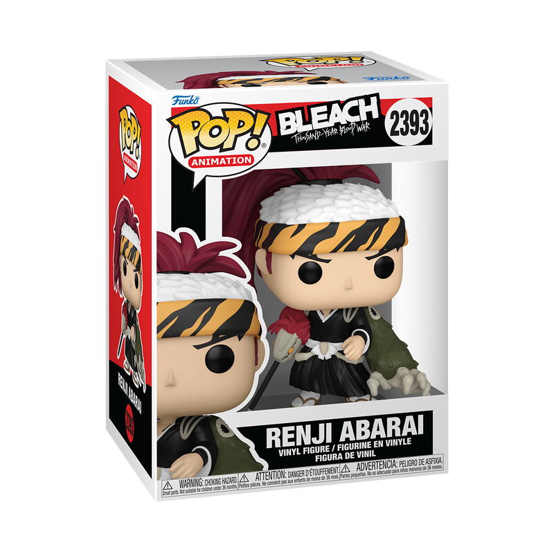 BLEACH TYBW S1 - POP FUNKO VINYL FIGURE 2393 RENJI ABARAI 9CM