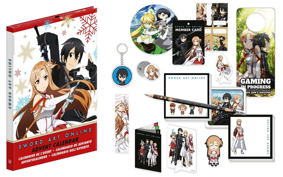 SWORD ART ONLINE - CALENDARIO DELL'AVVENTO