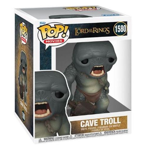 THE LORD OF THE RINGS - POP FUNKO SUPER VINYL FIGURE 1580 CAVE TROLL