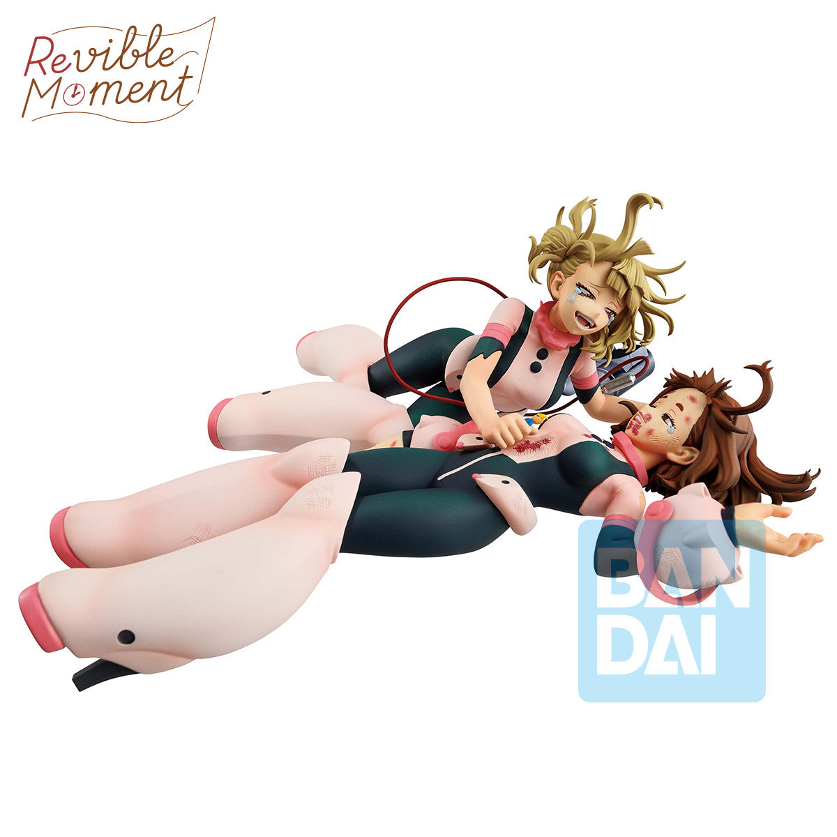 68962 - MY HERO ACADEMIA - ICHIBANSHO FIGURE FROM ICHIBANSHO ON TOP OF HAPPINESS - OCHACO & HIMIKO - STATUA 18CM