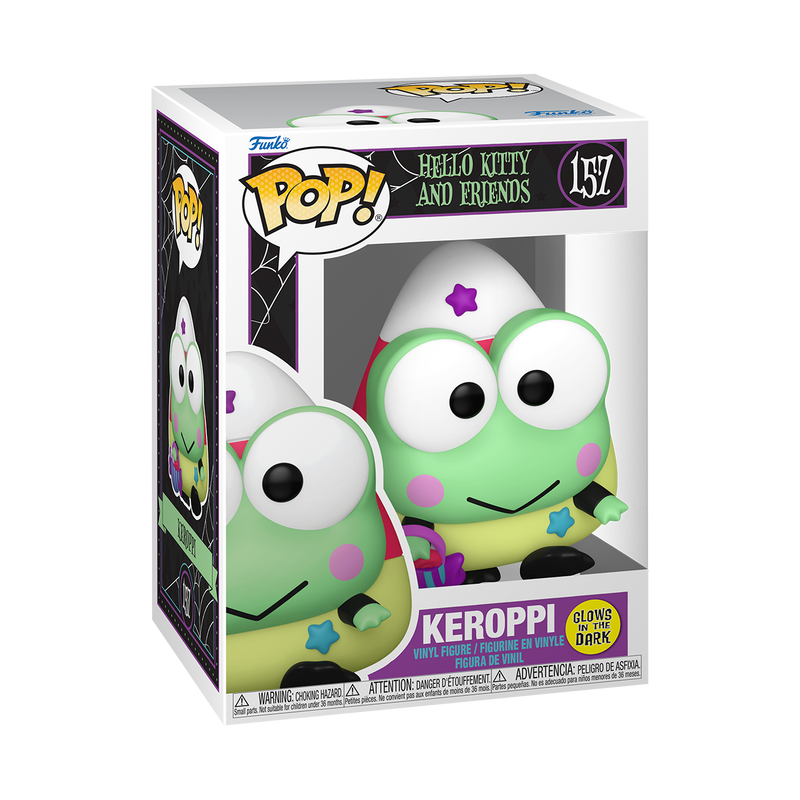 HELLO KITTY S9 - POP FUNKO VINYL FIGURE 157 KEROPPI (SPOOKY) (GW) 9CM