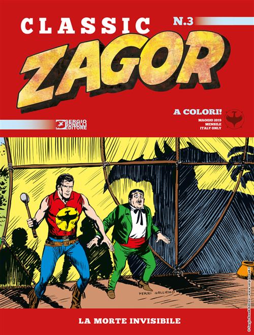 ZAGOR CLASSIC 3 - LA MORTE INVISIBILE
