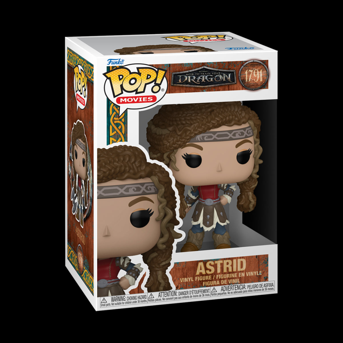 DISNEY: HOW TO TRAIN YOUR DRAGON - POP FUNKO VINYL FIGURE 1791 ASTRID 9CM