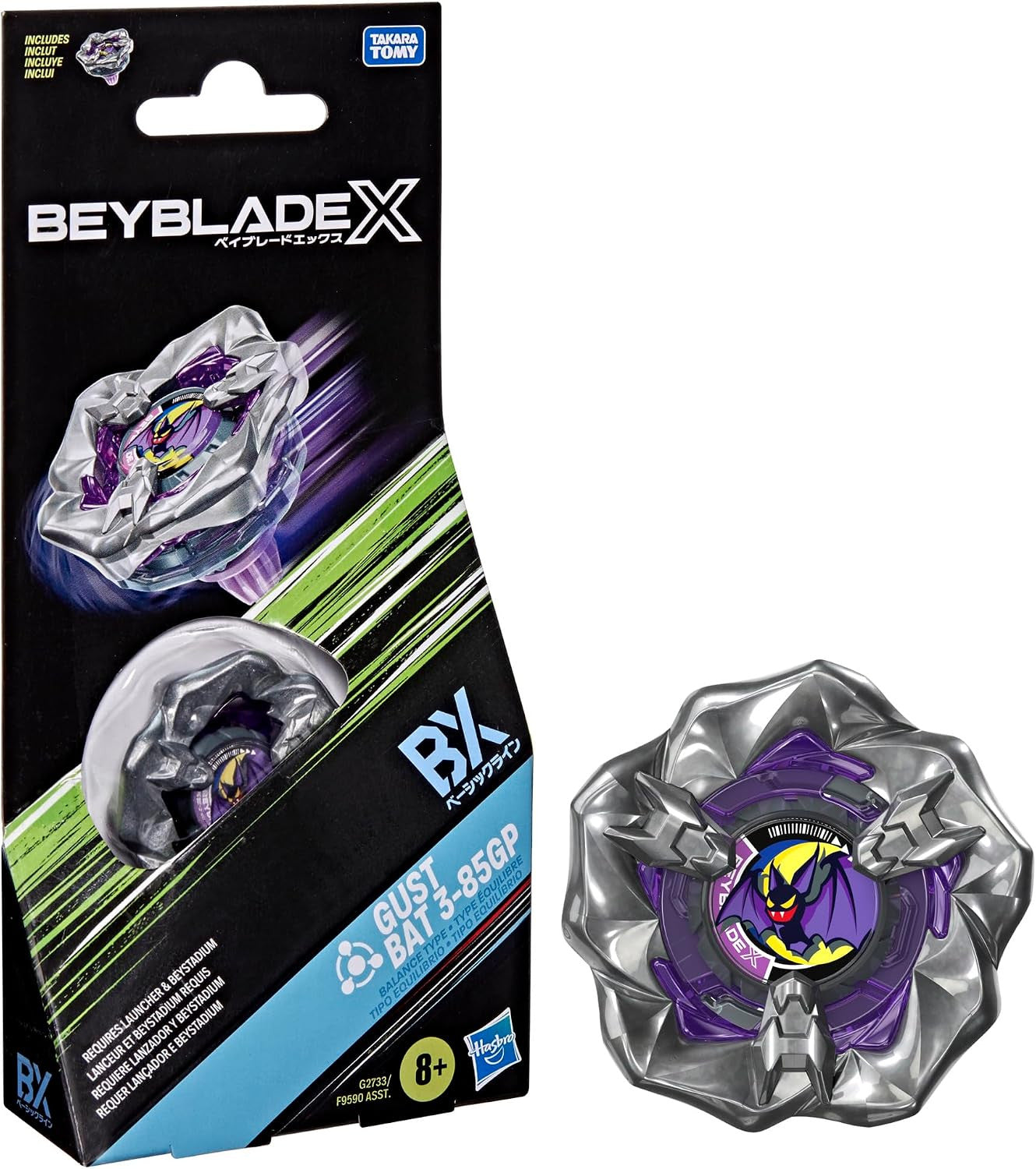 BEYBLADE-X - BOOSTER PACK - GUS BAT 3-85GP