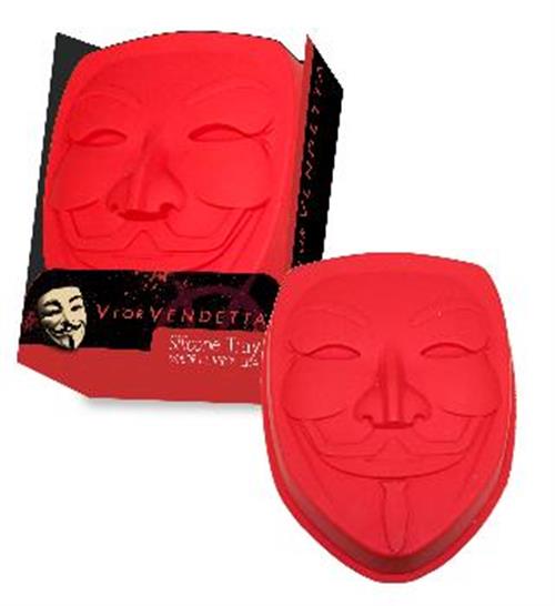 V FOR VENDETTA - BAKING MOULD SILICONE - MASK