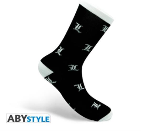 ABYSOC013 - DEATH NOTE - CALZE LOGO