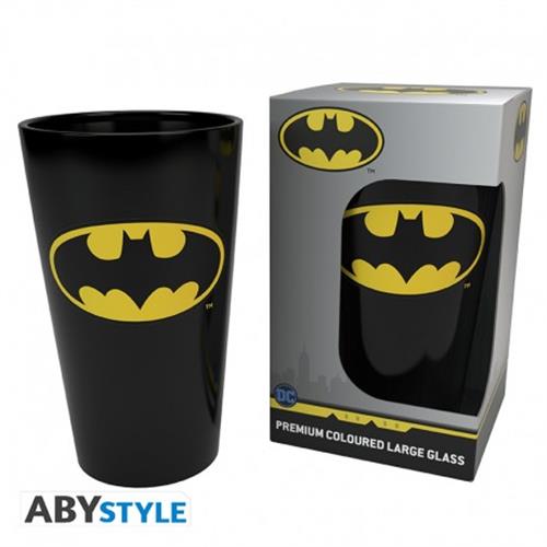 GLH0068 - DC COMICS - BICCHIERE 400ML - BATMAN SYMBOL