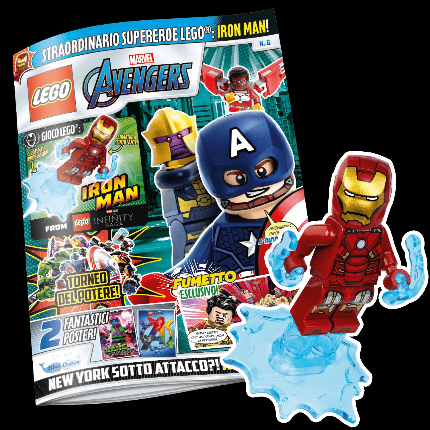 LEGO AVENGERS N.6 - IRON MAN