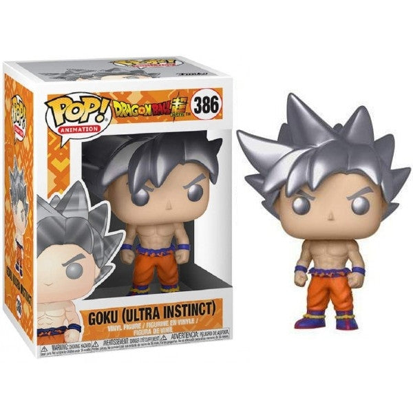 DRAGON BALL SUPER - POP FUNKO VINYL FIGURE 386 GOKU (ULTRA INSTINCT) 9CM