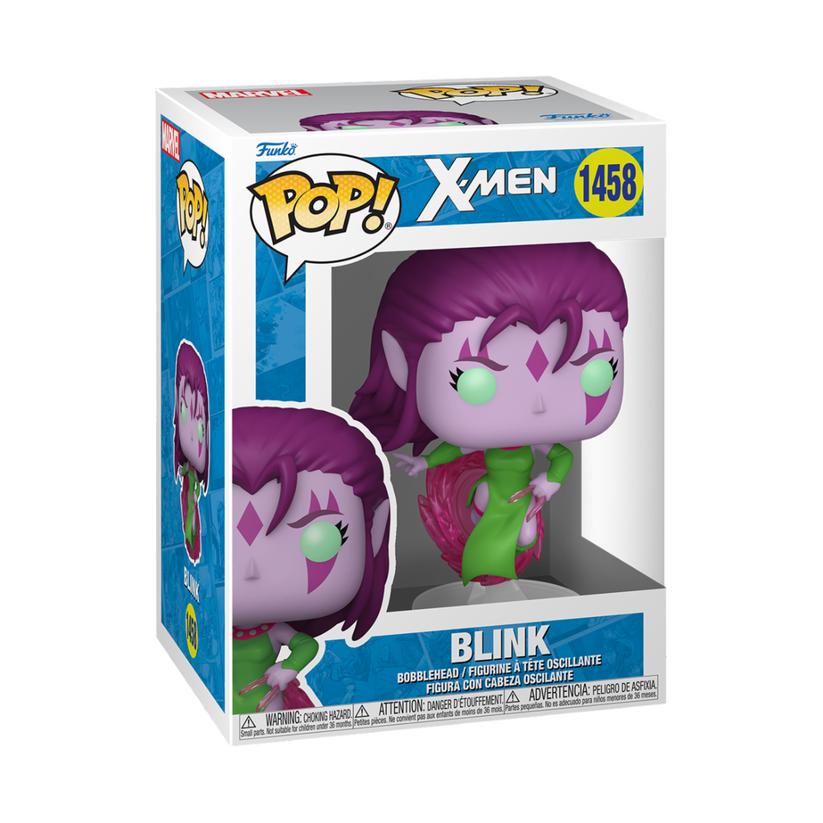 MARVEL: X-MEN AGE OF APOCALYPSE - POP FUNKO VINYL FIGURE 1458 BLINK 9CM