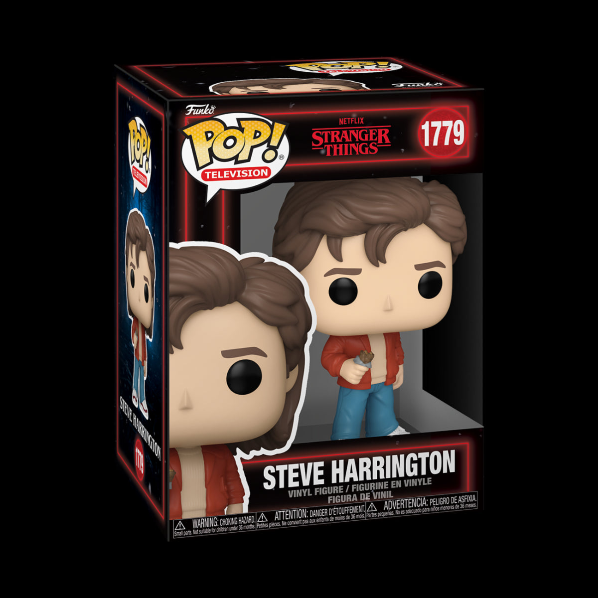 STRANGER THINGS - POP FUNKO VINYL FIGURE 1779 STEVE HARRINGTON 9CM
