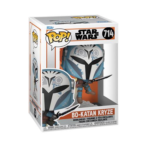 STAR WARS: THE MANDALORIAN - POP FUNKO VINYL FIGURE 714 BO-KATAN W/DARKSABER AND JET PACK 9CM