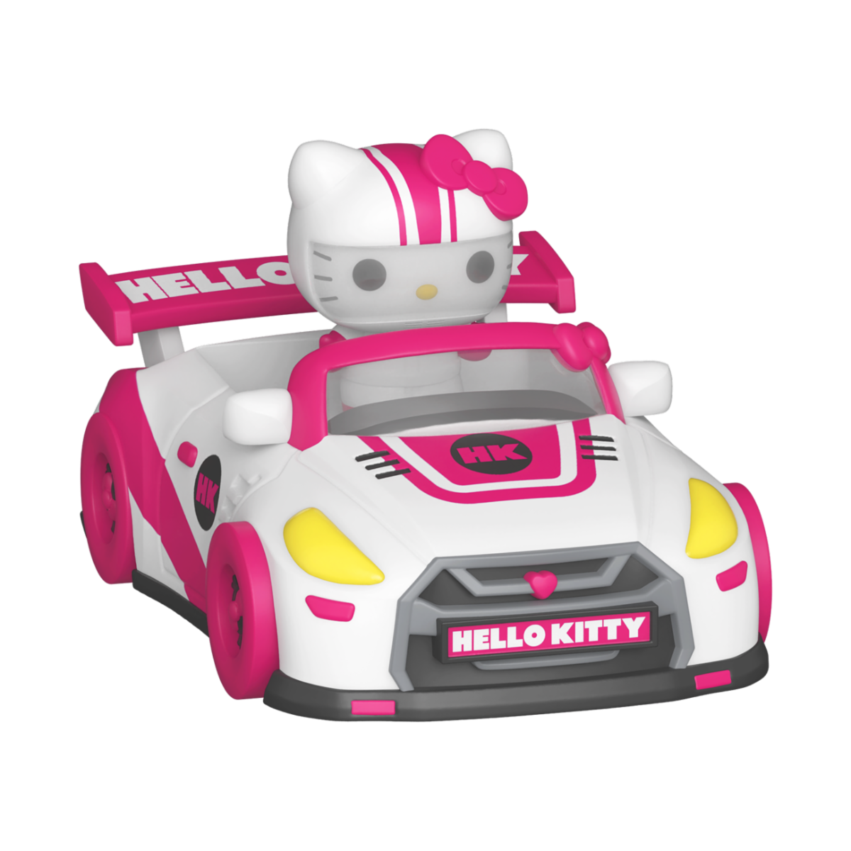 90111 - SANRIO - POP FUNKO BITTY RIDE VINYL FIGURE - HELLO KITTY IN RACECAR