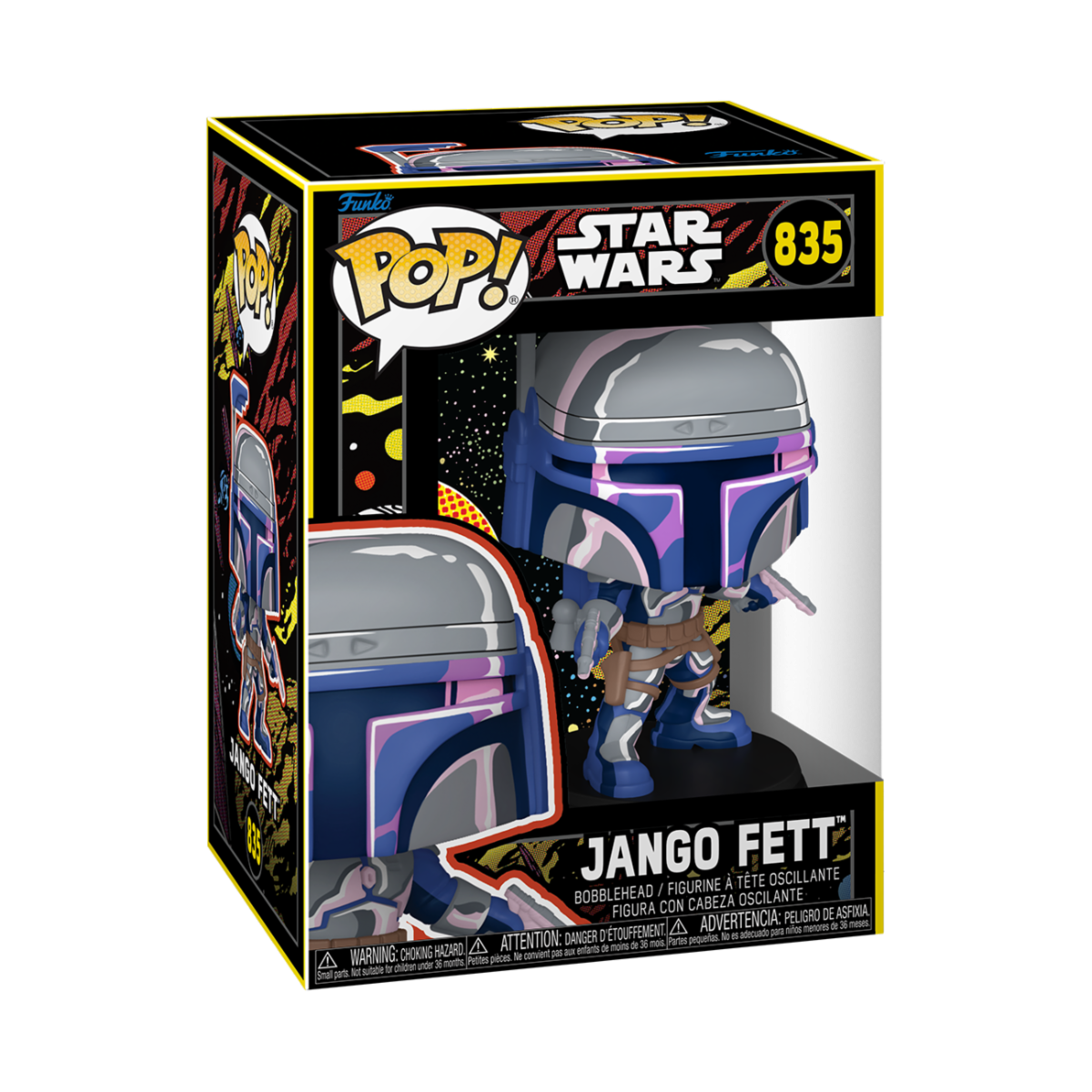 STAR WARS - POP FUNKO VINYL FIGURE 835 JANGO FETT (RETRO) 9CM