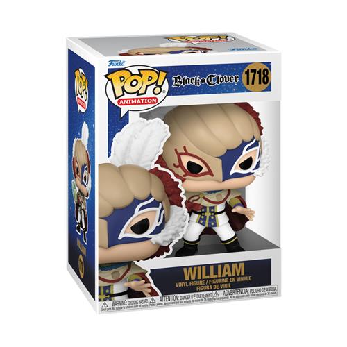 BLACK CLOVER - POP FUNKO VINYL FIGURE 1718 WILLIAM 9CM