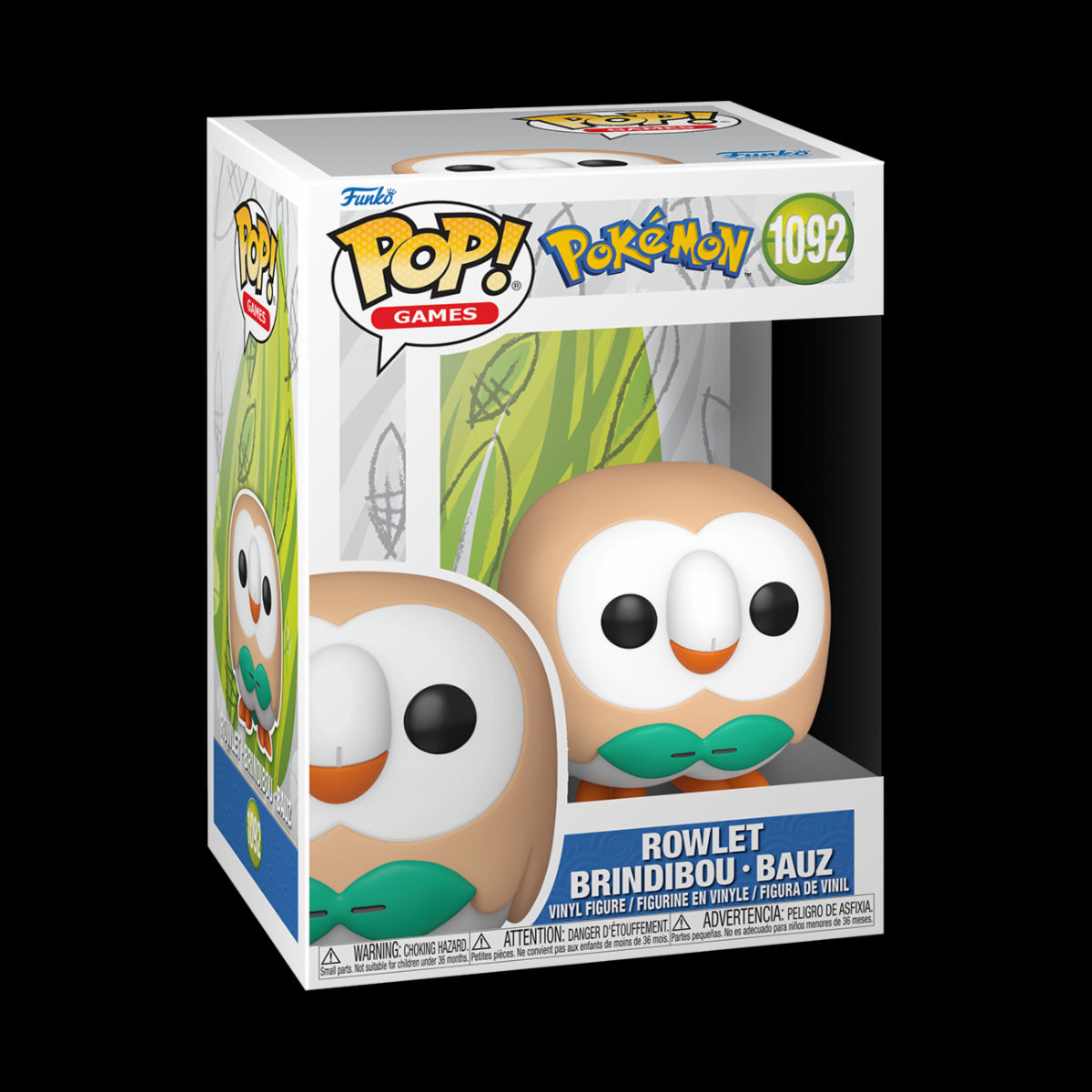 POKEMON - POP FUNKO VINYL FIGURE 1092 ROWLET 9CM