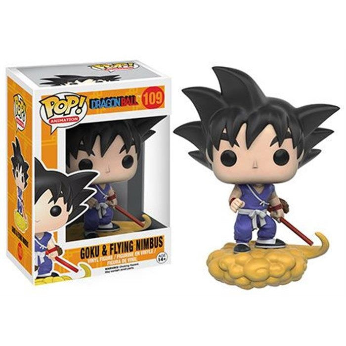 DRAGON BALL Z - POP FUNKO VINYL FIGURE 109 GOKU & FLYING NIMBUS 9CM