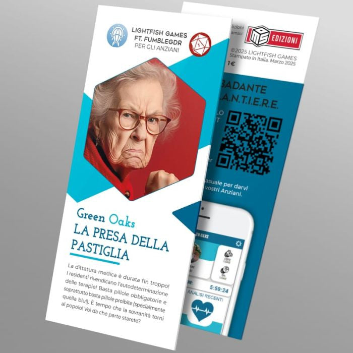 GREEN OAKS - LA PRESA DELLA PASTIGLIA