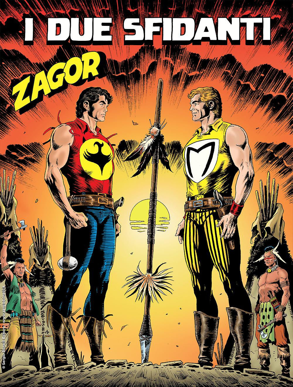 ZAGOR 707 (ZENITH GIGANTE 758) - I DUE SFIDANTI